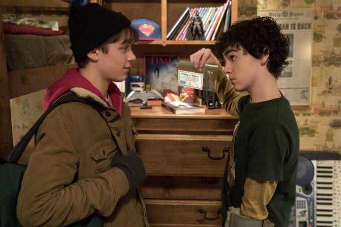 Jack Dylan Grazer (Freddy Freeman) en Asher Angel (Billy Batson)