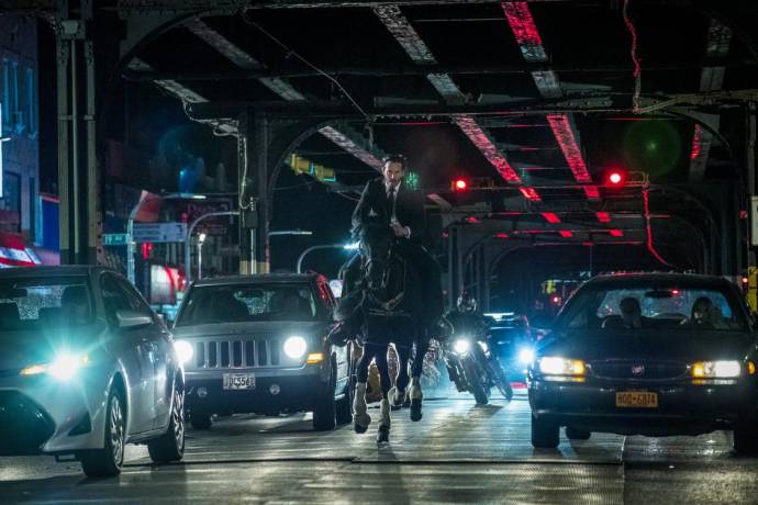 Keanu Reeves (John Wick) in John Wick 3: Parabellum