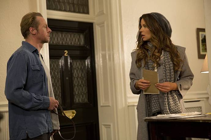 Simon Pegg (Neil) en Kate Beckinsale (Catherine)