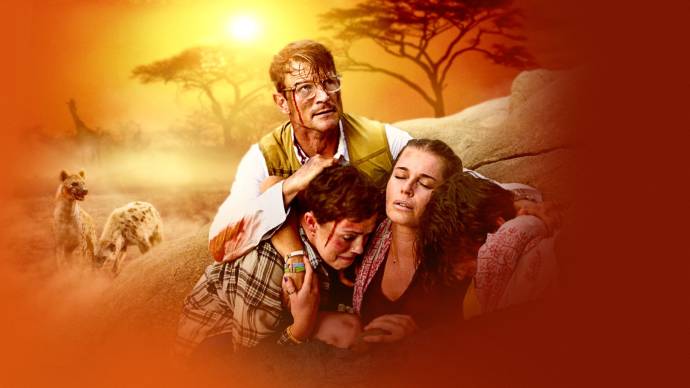 Philip Winchester (Jack Halsey), Isabel Bassett (Zoe Halsey) en Rebecca Romijn-Stamos (Lauren Halsey) in Endangered Species