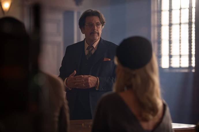 Al Pacino (James J. Laughlin) in American Traitor: The Trial of Axis Sally