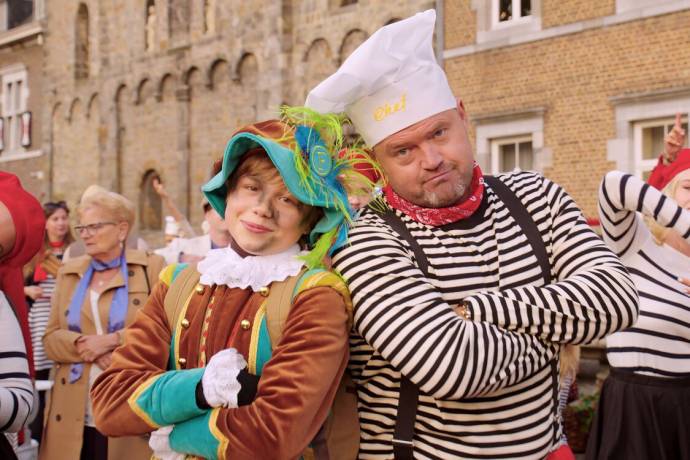 Lucas Reijnders (Pietje Fernando) en Frans Duijts (Franse bakker)