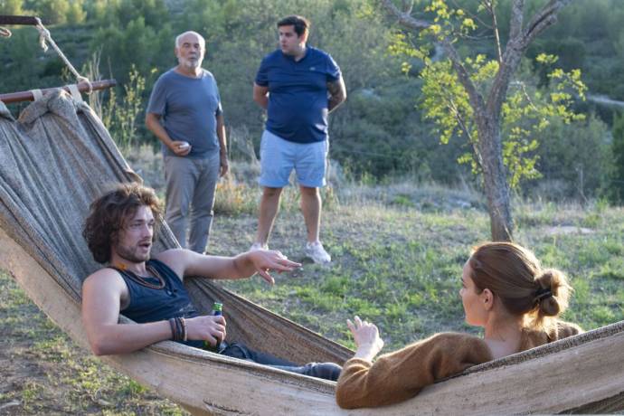Louka Meliava, Gérard Jugnot, Victor Artus Solaro en Camille Lou