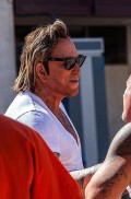 Mickey Rourke in The Commando