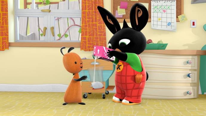 Bing en zijn vriendjes in de bioscoop filmstill