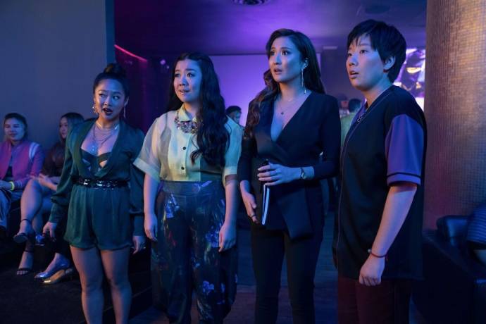 Ashley Park, Sherry Cola, Stephanie Hsu en Sabrina Wu