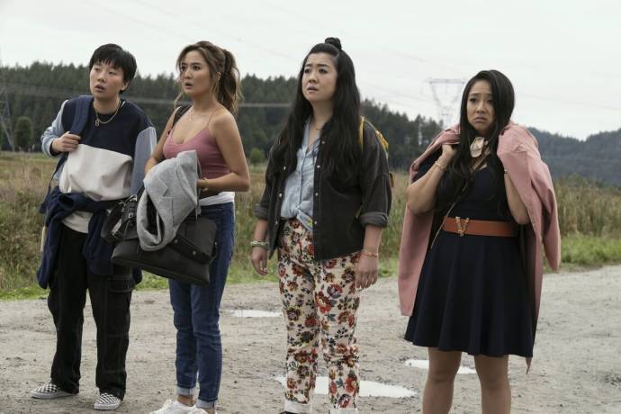 Sabrina Wu, Stephanie Hsu, Sherry Cola en Ashley Park