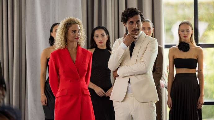 Rose Bertram en Saïd Boumazoughe