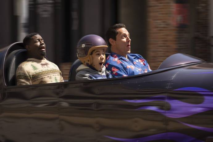 Lil Rel Howery, Benjamin Bottani (Mel) en Zachary Levi