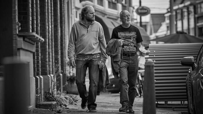 Guido Pollemans (Dick) en Ton Kas (Gerrie) in Drie dagen vis