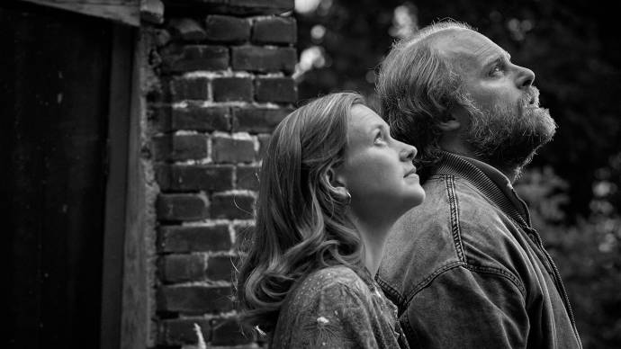 Line Pillet (Bianca) en Guido Pollemans (Dick) in Drie dagen vis