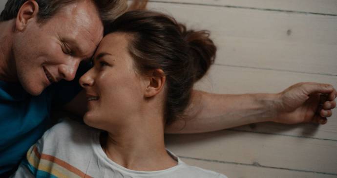 Oddgeir Thune (Sigmund) en Helga Guren (Maria)