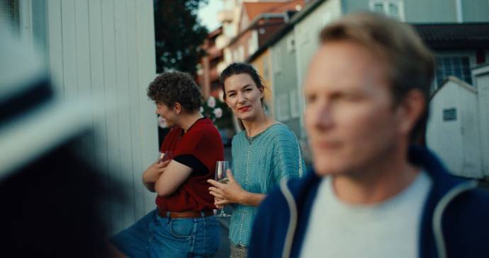 Helga Guren (Maria) en Oddgeir Thune (Sigmund)