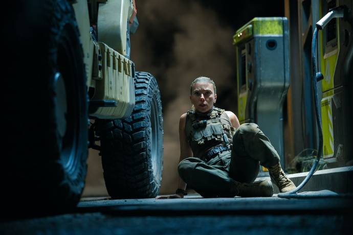 Scarlett Johansson (Zora Bennett) in Jurassic World Rebirth