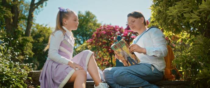 Mille Sophie Rist Dalhaug (Hedvig) en Sverre Thornam (Henrik)
