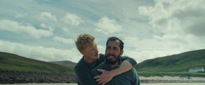 Bart Harder (Chris) en Carles Pulido (Lluis) in The North