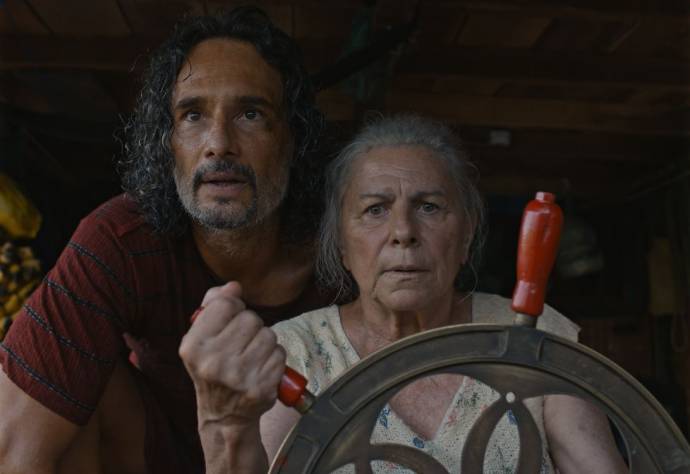 Rodrigo Santoro (Cadu) en Denise Weinberg (Tereza)