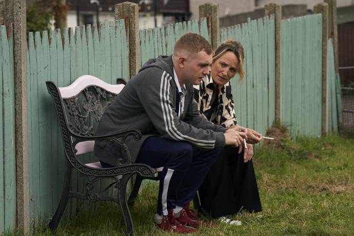 Danny Power (Christy) en Helen Behan (Pauline)