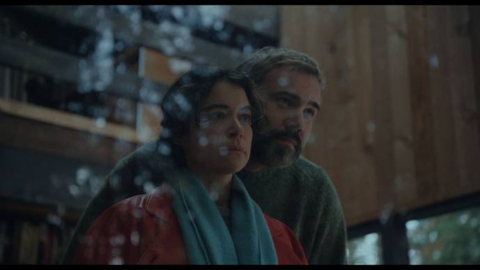 Tatiana Maslany (Liz) en Rossif Sutherland (Malcolm)