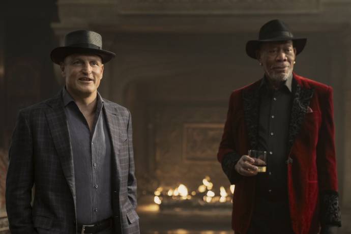 Woody Harrelson (Merritt McKinney) en Morgan Freeman (Thaddeus Bradley)