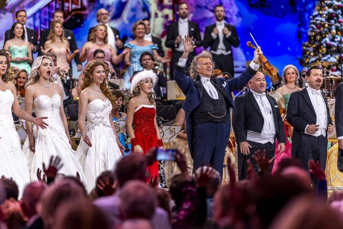 Emma Kok en André Rieu (André Rieu)