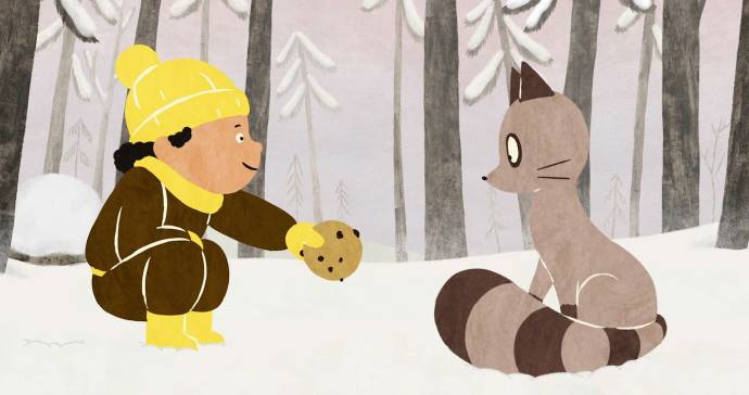 Dieren vieren Kerst filmstill