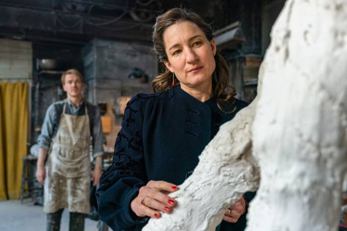 Albrecht Schuch (James Larkin White) en Marie Leuenberger (Sibylle Rehberg)