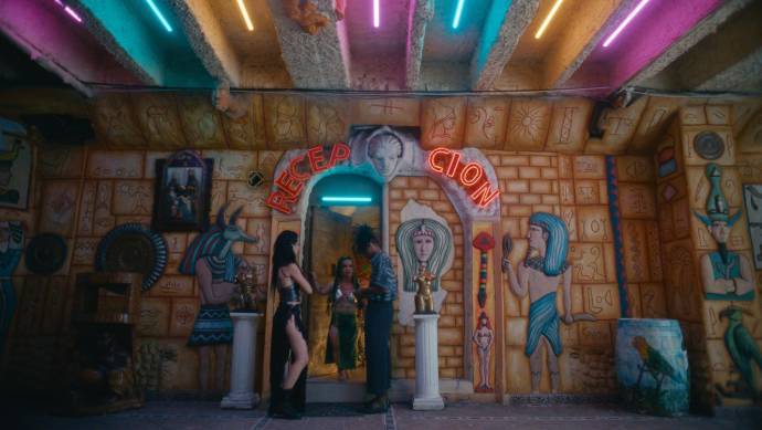 Celina Biurrun (Uma) en Jose Mojica (Timbí)