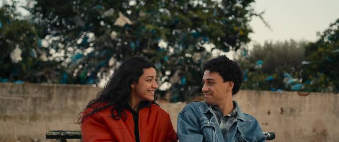 Eya Bellagha (Alyssa Jelizi) en Slim Baccar (Mehdi Zbidi)