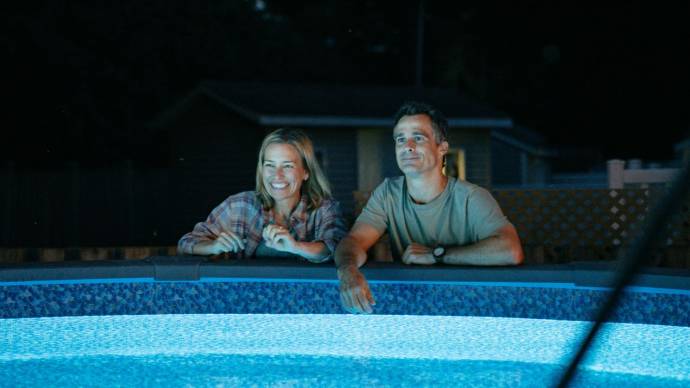 Piper Perabo (Tina) en Patrick Hivon (Adam)