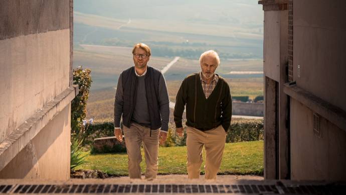 Leo Alkemade (Maarten) en Huub Stapel (Hans)