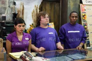 Jack Black (Jerry), Mos Def (Mike) en Melonie Diaz (Alma)