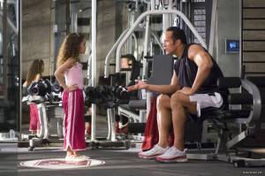 Dwayne Johnson (Joe Kingman (as Dwayne "The Rock" Johnson)) en Madison Pettis (Peyton Kelly) in The Game Plan