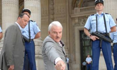 Steve Martin (Insp. Jacques Clouseau) en Jean Reno (Ponton)