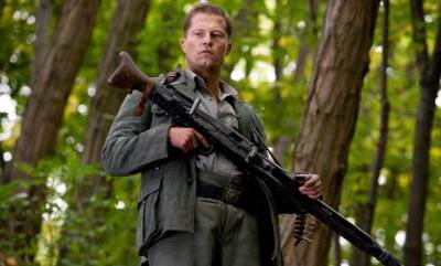 Til Schweiger (Sgt. Hugo Stiglitz) in Inglourious Basterds