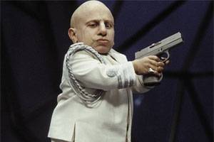 Verne Troyer (Mini Me) in Austin Powers in Goldmember