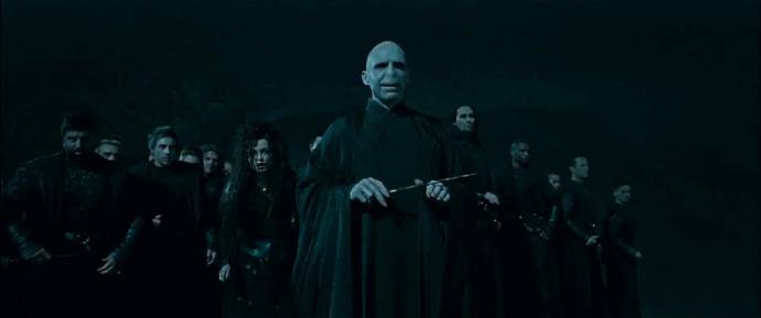 Ralph Fiennes (Lord Voldemort) in Harry Potter and the Deathly Hallows: Part I