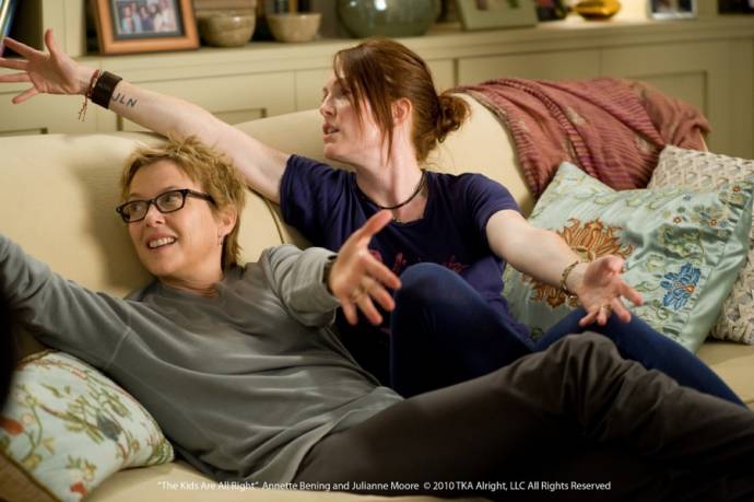 Annette Bening (Nic) en Julianne Moore (Jules)