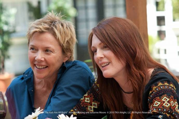 Annette Bening (Nic) en Julianne Moore (Jules)