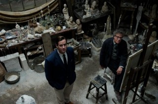 Armie Hammer en Geoffrey Rush in Final Portrait