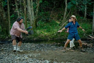 Jack Black, Daniela Melchior en Paul Rudd in Anaconda