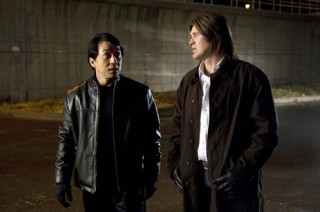 Jackie Chan en Billy Ray Cyrus in The Spy Next Door