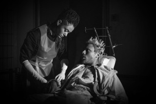 Jade Olieberg en Yannick Jozefzoon in Sputum