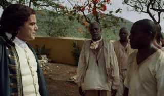 Jeroen Willems, Danny Glover en Obi Abili in Tula: The Revolt