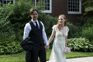 James McAvoy en Jessica Chastain in The Disappearance of Eleanor Rigby: Him & Her