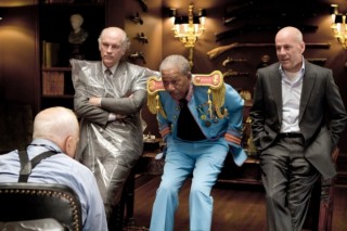 Morgan Freeman, John Malkovich en Bruce Willis in RED