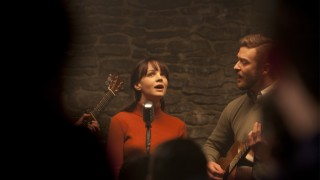 Carey Mulligan en Justin Timberlake in Inside Llewyn Davis