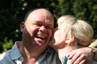 Paul de Leeuw en Karina Smulders in Alle tijd