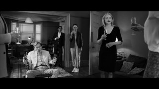 Timothy Spall, Cillian Murphy, Kristin Scott Thomas en Patricia Clarkson in The Party