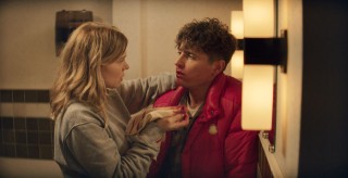 Léa Seydoux en Raphaël Quenard in Le Deuxième Acte